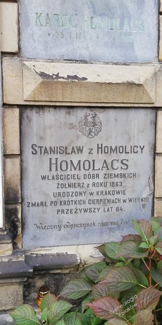 Zdjęcie powstańca styczniowego Stanisław Homolacs