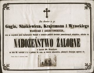 Zdjęcie powstańca styczniowego  Wysocki