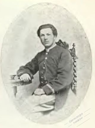 Zdjęcie powstańca styczniowego Ksawery Saski