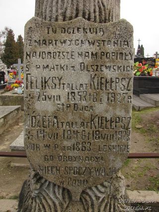 Zdjęcie powstańca styczniowego Józef Kiełłpsz