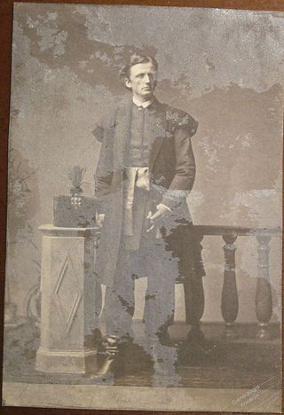 Zdjęcie powstańca styczniowego Adam Sapieha