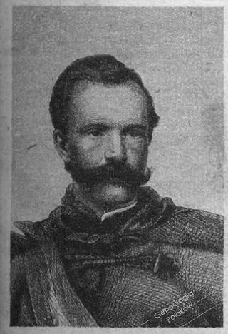 Zdjęcie powstańca styczniowego Marian Langiewicz