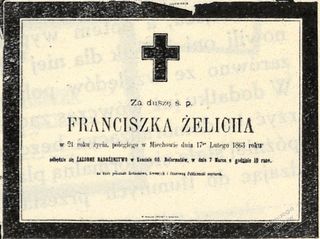 Zdjęcie powstańca styczniowego Franciszek Żelicha