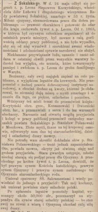 Zdjęcie powstańca styczniowego Leon Kuczyński