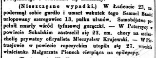 Zdjęcie powstańca styczniowego Mieczysław Krajewski