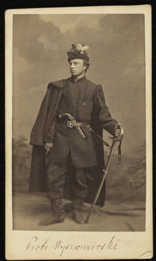 Zdjęcie powstańca styczniowego Piotr Wyszomirski