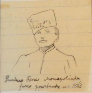 Zdjęcie powstańca styczniowego Gustaw Fiszer