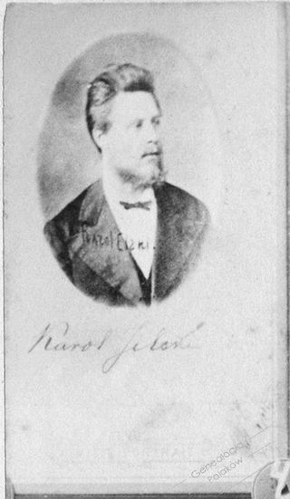 Zdjęcie powstańca styczniowego Karol Jelski