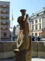 Legnica -  Fontanna Syrena zwana Panną Wodną 