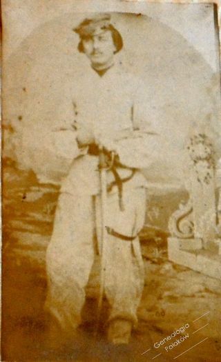 Zdjęcie powstańca styczniowego Roman Rogiński