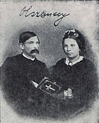 Zdjęcie powstańca styczniowego Romuald Olszański