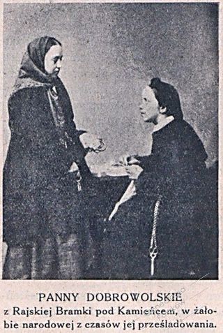 Zdjęcie powstańca styczniowego siostry Dobrowolska