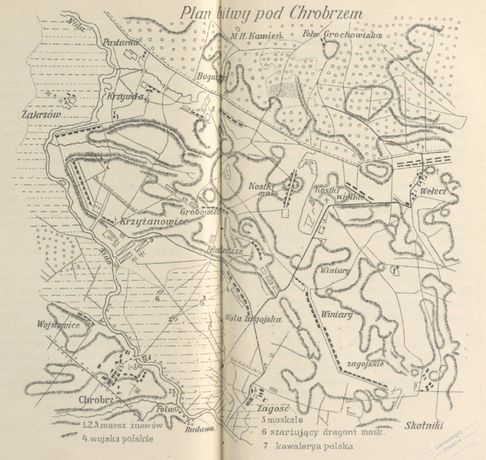 Bitwa pod Chrobrzem rys Grzegorzewski