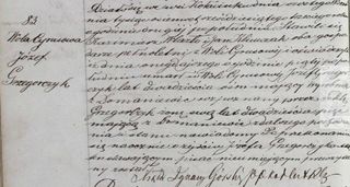 Zdjęcie powstańca styczniowego Józef  Grzegorczyk