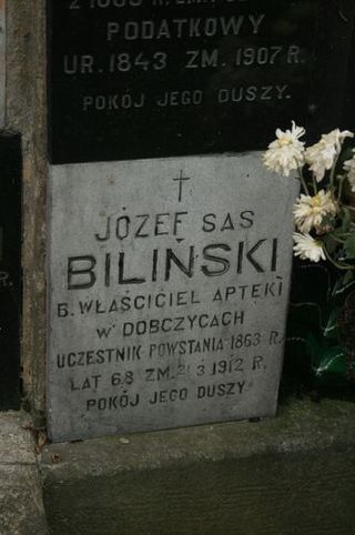 Zdjęcie powstańca styczniowego Józef Edward Biliński