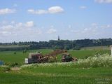 Kapciuszki - Kapčiuškiai.  Sprzęt   budowlano rolniczy  na terenach  pokołchozowych   