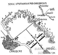 Plan bitwy pod Chrobrzem