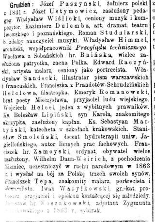 Zdjęcie powstańca styczniowego Wilhelm Weirich