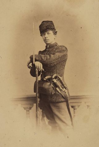 Zdjęcie powstańca styczniowego Franciszek Longchamps de Berier