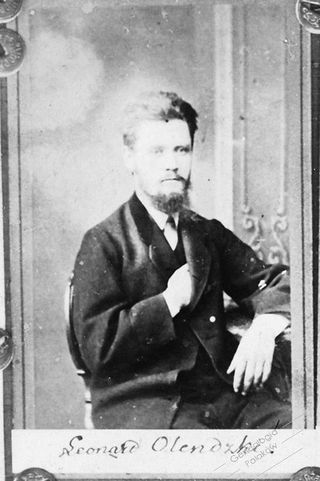 Zdjęcie powstańca styczniowego Leonard Olendzki