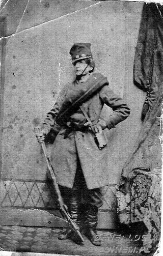 Zdjęcie powstańca styczniowego Ksawery Romer