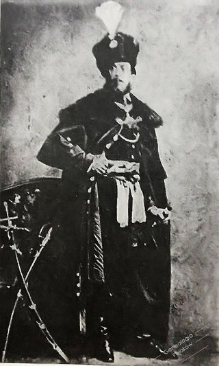 Zdjęcie powstańca styczniowego Jan Działyński