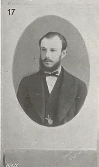 Zdjęcie powstańca styczniowego Aleksander Brochocki