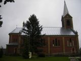 Kościół miejscowy odrestaurowany w 1940 roku. Szyły- Šilai. Litwa