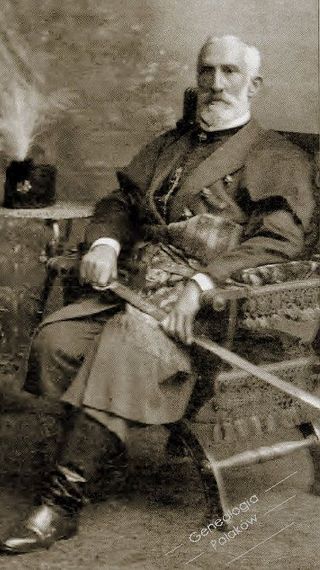 Zdjęcie powstańca styczniowego Kazimierz Bronisław Witosławski