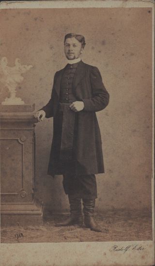 Zdjęcie powstańca styczniowego Hipolit Pietraszkiewicz