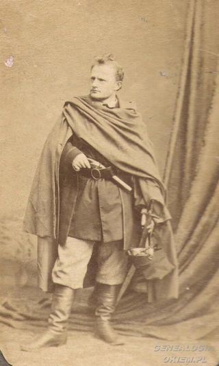 Zdjęcie powstańca styczniowego Władysław Gotlieb Harszlakiewicz