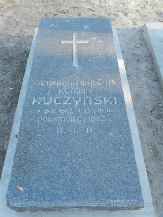 Zdjęcie powstańca styczniowego Marian Walenty Kuczyński