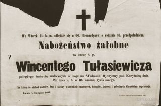 Zdjęcie powstańca styczniowego Wincenty Tułasiewicz