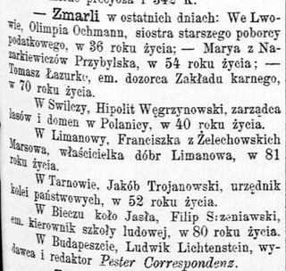 Zdjęcie rządcy Hipolit Węgrzynowicz