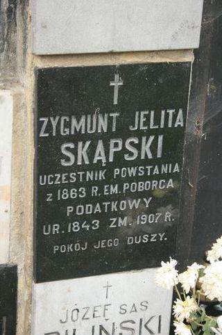 Zdjęcie powstańca styczniowego Zygmunt Skąpski