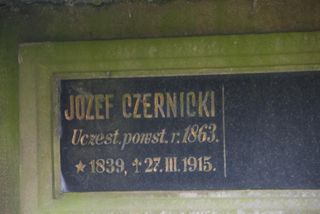 Zdjęcie powstańca styczniowego Józef Czernicki