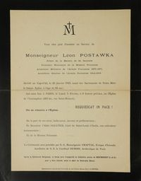 Nekrolog ks. Leona Postawki