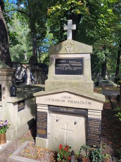 Grób Czesława Pieniążka