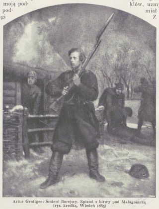 Zdjęcie powstańca styczniowego Paweł Borejsza