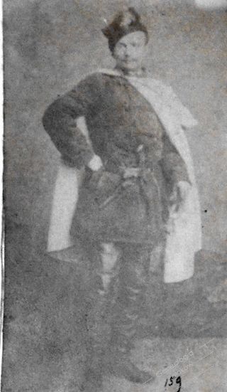 Zdjęcie powstańca styczniowego Seweryn Mieszkowski