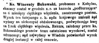 Zdjęcie powstańca styczniowego Bukowski  Wincenty 