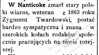 Zdjęcie powstańca styczniowego Zygmunt Twardowski