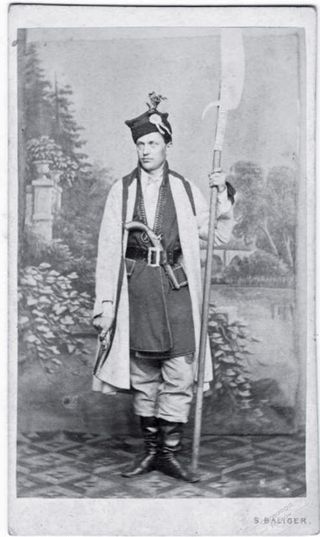 Zdjęcie powstańca styczniowego  nieznany