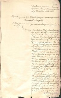 Zeznanie w procesie Romualda Traugutta