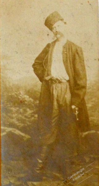 Zdjęcie powstańca styczniowego Leon Czekoński