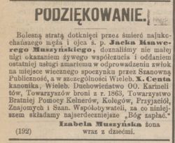Podziękowanie