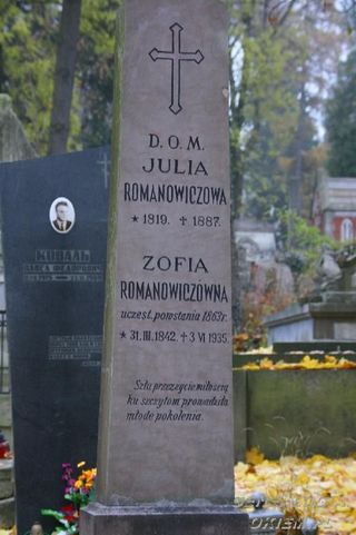 Zdjęcie powstańca styczniowego Zofia Romanowicz