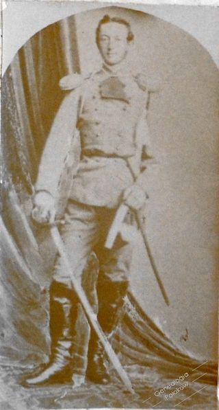 Zdjęcie powstańca styczniowego Józef  Kellerman