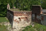 Pilica - mury fortyfikacji zamkowej