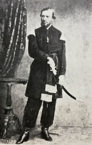 Zdjęcie powstańca styczniowego Jan Działyński